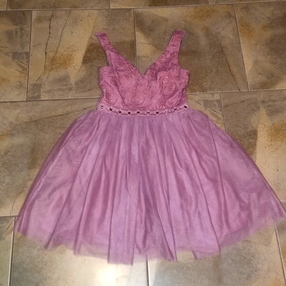 Maniju dress. Tool skirt. Lavender